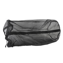 Sac en filet de jardin rond, 19-26 cm, noir