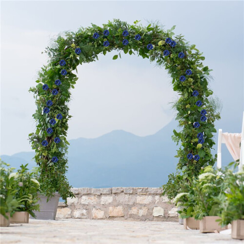 50 artificial roses, 3 cm tall, wedding decoration, navy 1