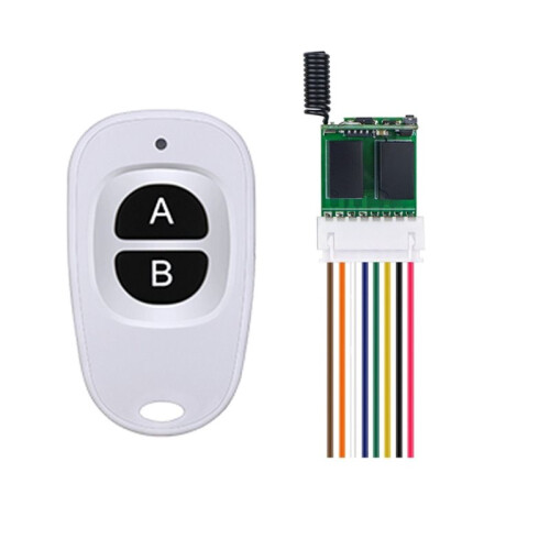 2CH LED Lights RC Remote  DC3.7V-12V Access Control Remote Control   Wireless  Relay 433Mhz