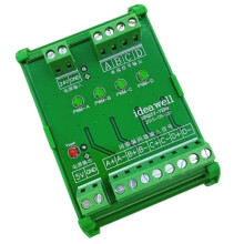 Differential to Collector Encoder Signal Converter 5V to 24V Single-Ended NPN/PNP 0-3.2MHz Opto-Isolated for PLC Servo C
