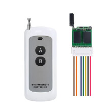 RC Remote  DC3.7V-12V Micro Wireless  Relay Remote Control  for Access Control LED Lights 433Mhz