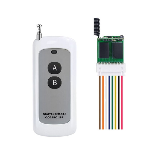 RC Remote  DC3.7V-12V Micro Wireless  Relay Remote Control  for Access Control LED Lights 433Mhz