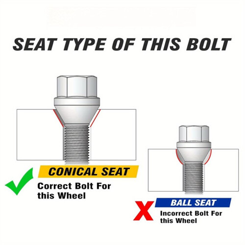 20 Goujons de Roue 12x1,5 pour  E46 E90 E39 E60 E53, 325i 328i 525i 528i 1