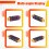 XT60 4-30V 64A Power Meter  Bidirectional Current Voltage for Aircraft Model RC Battery Tester 7