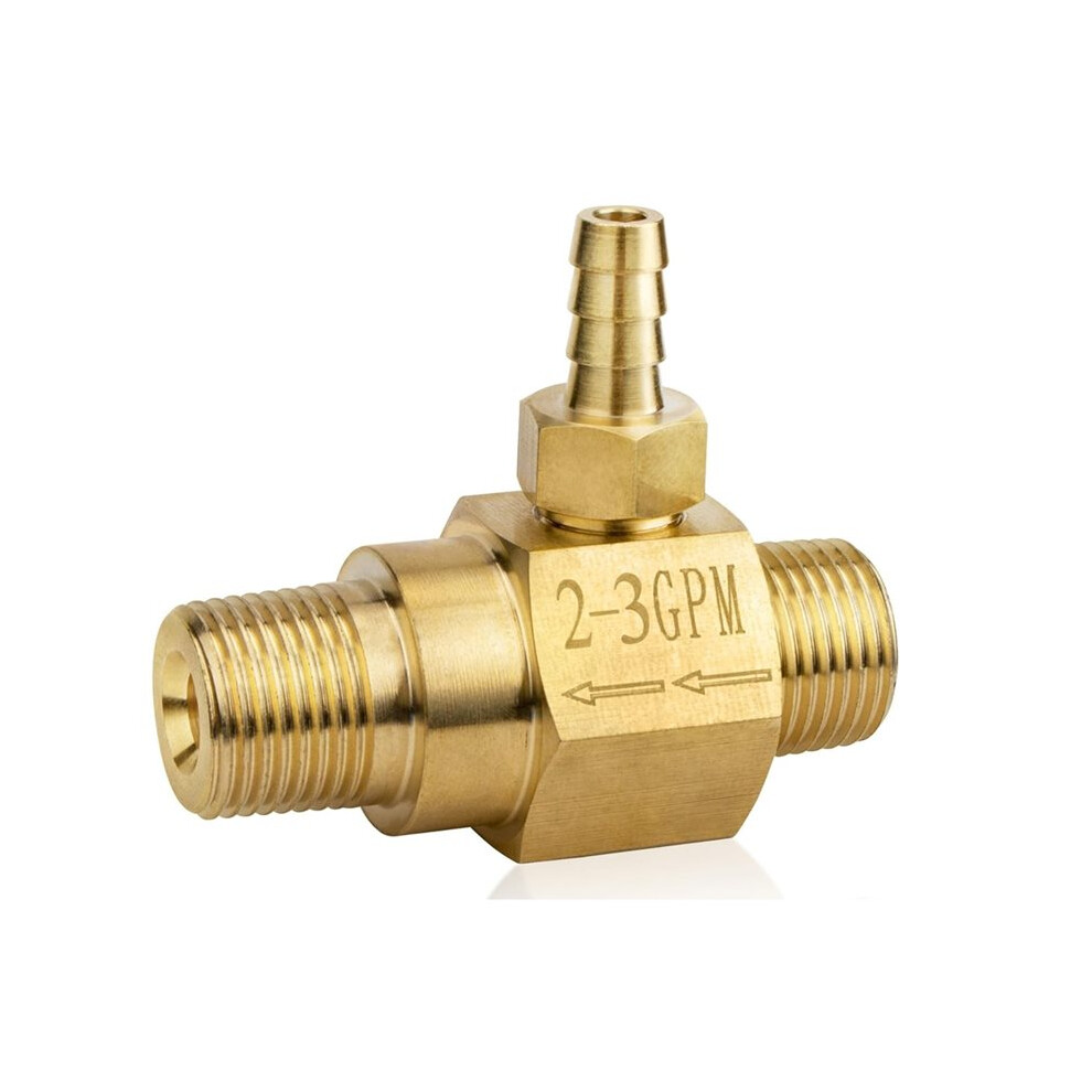 2-3 Gpm Chemical Injector 100774 For General Pump Pressure Washer, Power Washer Downstream Injector Soap Injector 3/8" 4712370251512