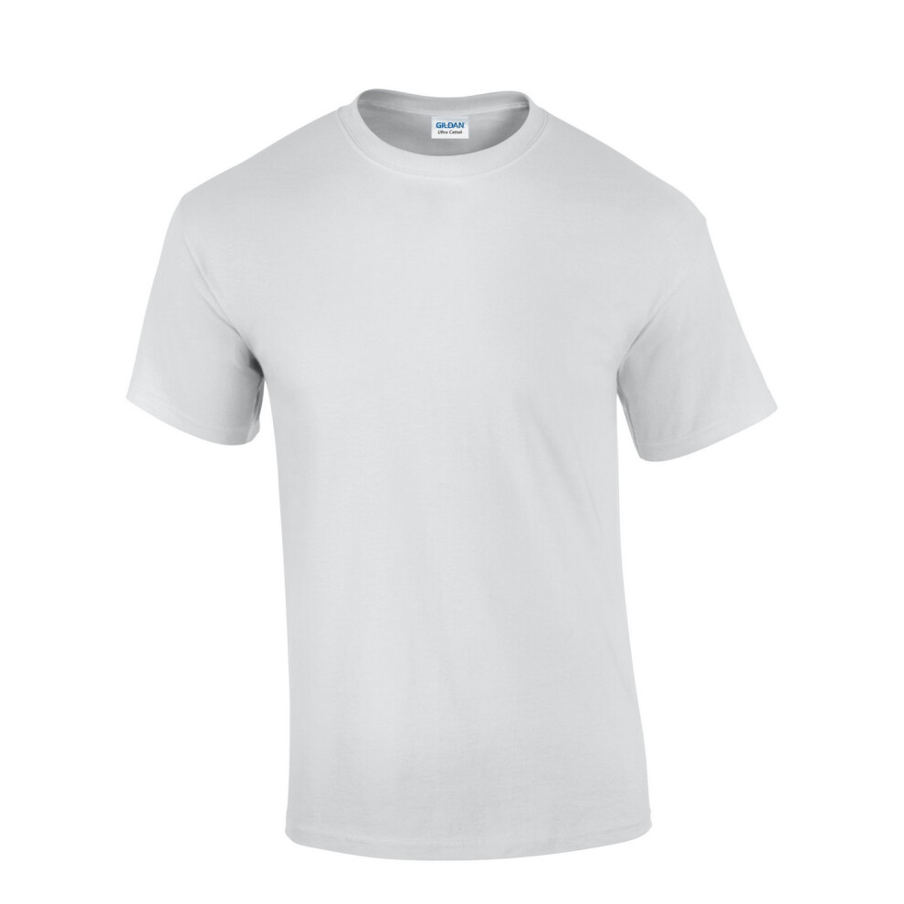 Gildan (5Xl, ) Unisex Adult Ultra Cotton T-Shirt White