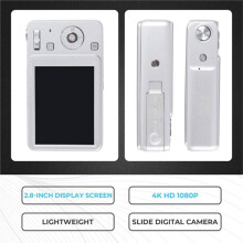 M15 4K Slide Digital Camera 2.8 Inch IPS Screen Autofocus Vlogging Camera 16X Zoom Video Photography Camera 32GB