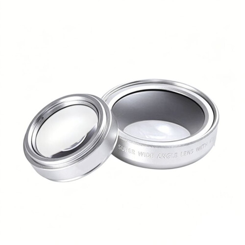 2 Functions Mobile Phone Lens 0.45x Ultra-Wide Angle Lens for  Android Phone Smartphone