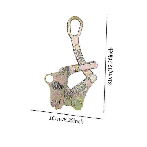 (3T, Other) Rope Cable Puller Steel Wire Grip Wire Pulling Tool for Wire Tightening Jobs 1