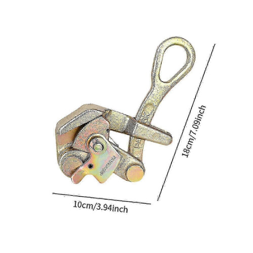 (1T, Other) Rope Cable Puller Steel Wire Grip Wire Pulling Tool for Wire Tightening Jobs 1