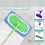 10pcs Reusable Mop Pads for  Sweeper Mop, Microfiber Dry Sweeping Cloths & Machine Washable Wet Pads Refill 2