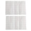 Wardrobe Cupboard Self-adhesive Screw Covers Caps Stickers 108x White 1