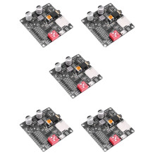 5X DY-HV20T 12V/24V Power Supply10W/20W Voice Playback Module Supporting Micro- Card MP3 Music Player for
