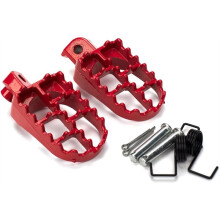 1 Conjunto de Pedal Universal para Motocicleta, Bicicleta de Praia e Veículo Off-Road, Pedal de Alta Qualidade Antiderrapante, Pedal de Ferro