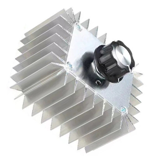 High-Power Electronic Voltage Regulator 5000W 220V with Shell SCR Regulator Temperature Regulation Dimming 2