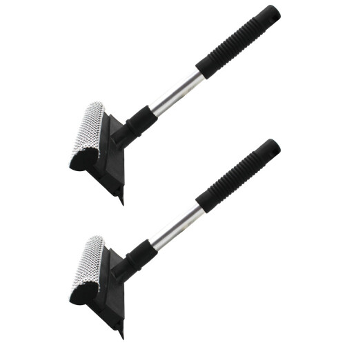 2pcs Window Wipers Cleaning Plastic Tool For Household Users