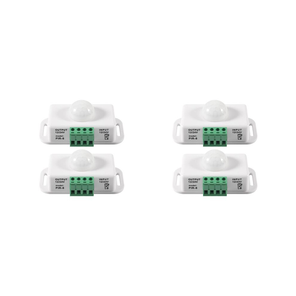 2X 12V/24V 8A Body Infrared Pir Motion Sensor Led Strip Automatic,Pir Sensor Led Motion Sensor Light 6034214828802
