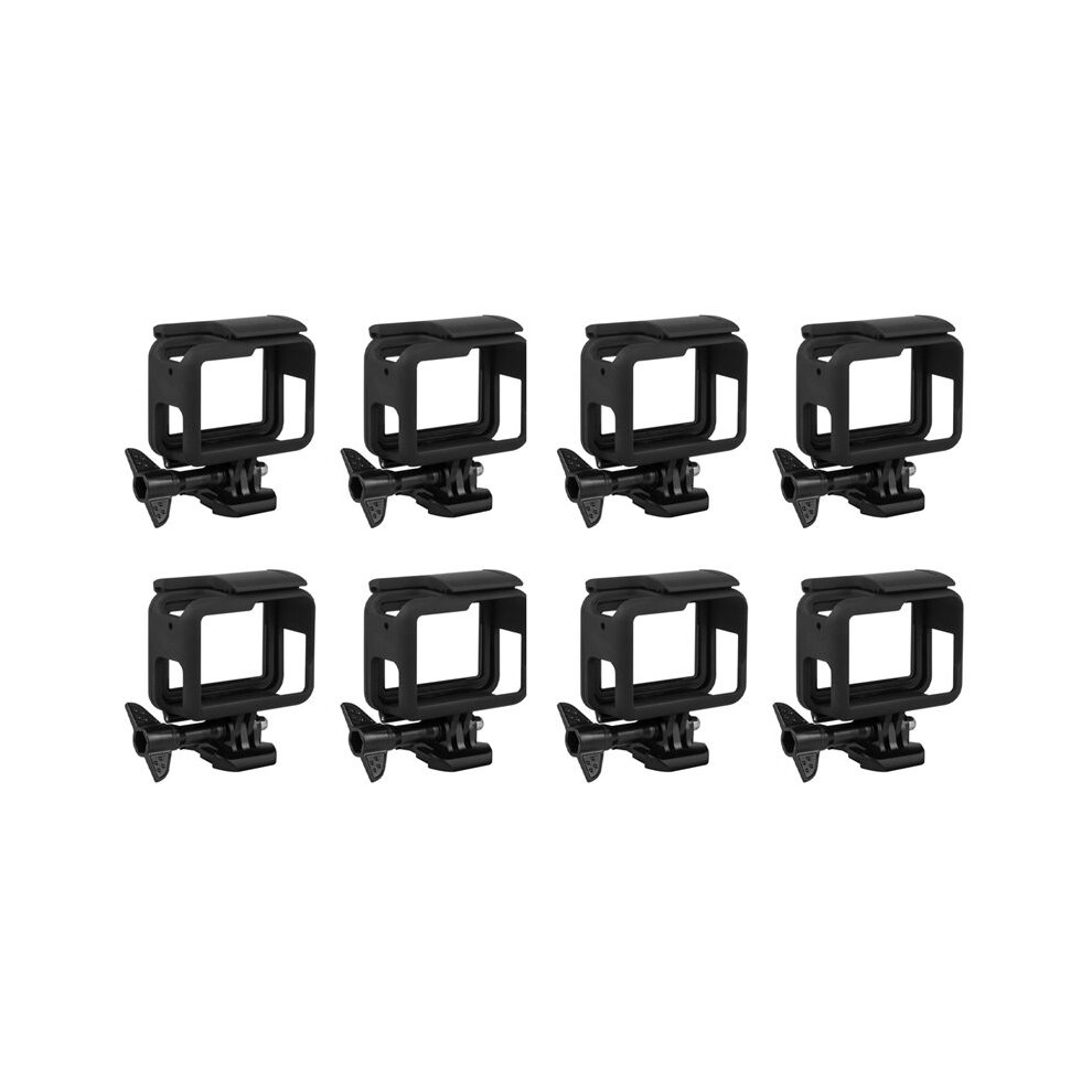 8X Frame For Hero (2018) / 6 / 5 Housing Border Protective Shell Case Accessories For Go Pro Hero6 Hero5 Black 6033145541781