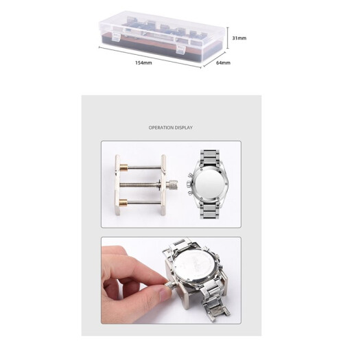 3 Sizes Adjustable Watch Movement Holder Watchmakers Repair Tool Large Medium and Small Movement Fixed 1