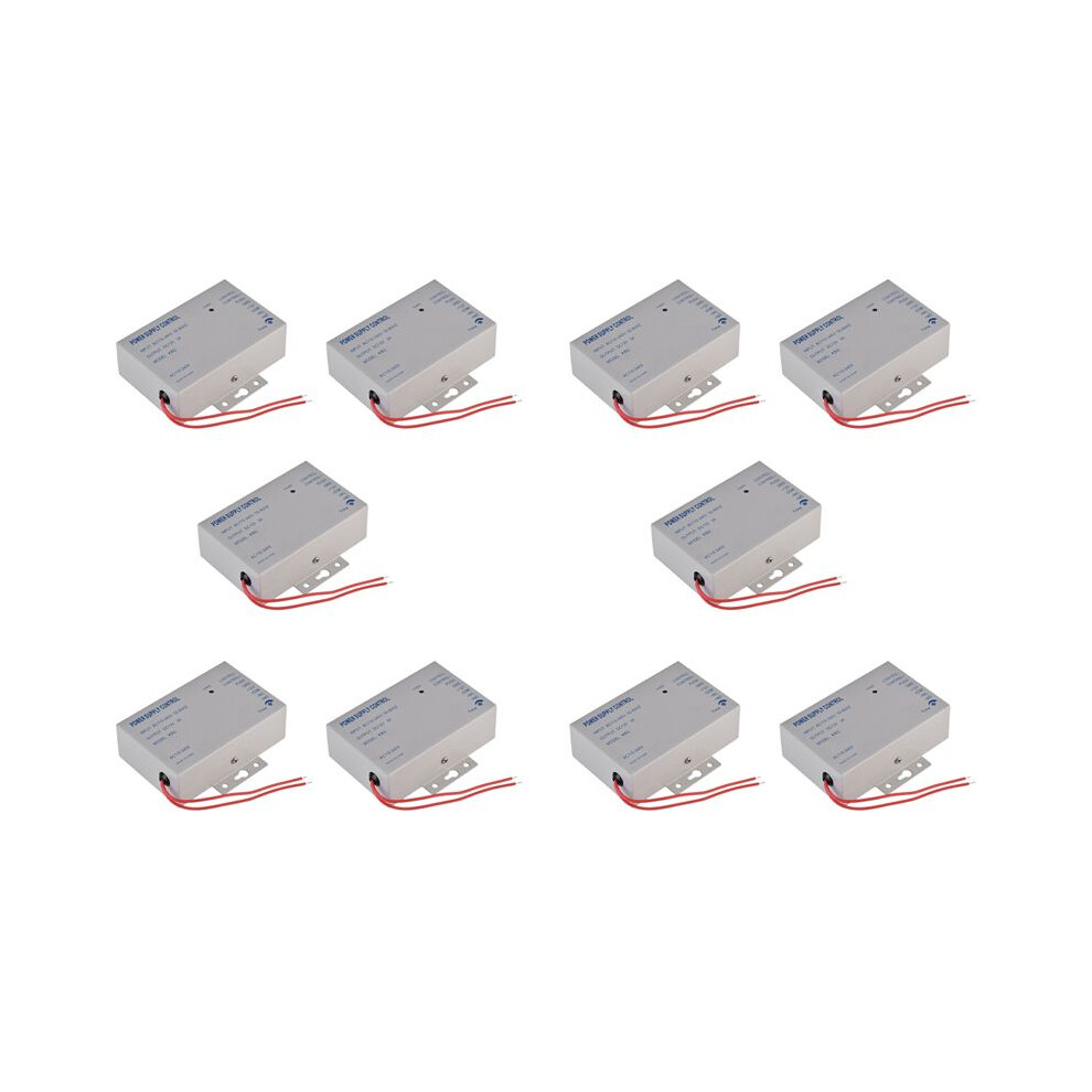 10X K80 Door Access System Electric Power Supply Control 12V 3A Miniature Power/Electric Lock Power 4711405954428