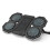 Suporte para Laptop Gamer RGB com Cooler de Ar, Suporte para Notebook com Base de Ventilador de 6 Ventoinhas para Laptop de 12-17 Polegadas 2