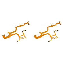 2PCS Lens Back Main Flex Cable FPC for DSC-RX100 RX100 / RX100 II M2 Camera Unit Repair Part (with Sensor+Socket)