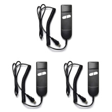 3X Ersatz der Lift Chair-Fernbedienung, 5-Polige 2-Tasten-Fernbedienung für Den Liegestuhl, Ersatzteile für Okin Limoss Pride - Gerade