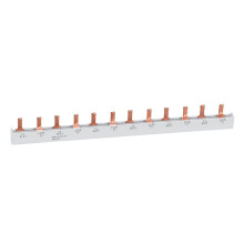 Kupfersammelschiene 2P-12W für Verteilerkasten-Leistungsschalter, Stift-MCB-Anschluss, Sammelschienen-Leistungsschalter-Kombinationsklemmen