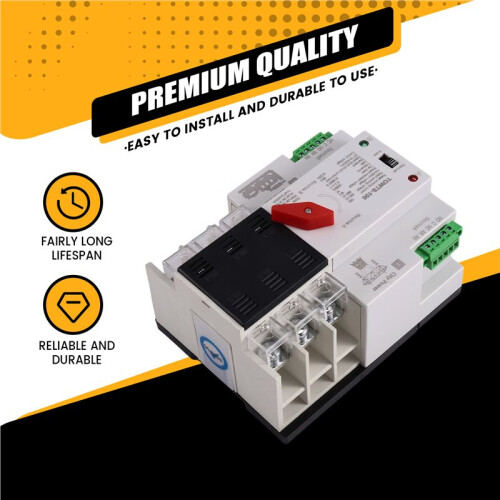 Dual Power Automatic Transfer  3P 100A Household Power Transfer  Manual/Automatic 2