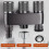 Brass One in Three Out Three-Way Control Washing Machine Gray Faucet Three-Way Triangle Valve  Multifunctional 3