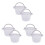 Swimming Pool Skimmer Replacement Basket with Handle, 6 Pack - Above Ground Pool Thru-Wall Skimmer Baskets 1