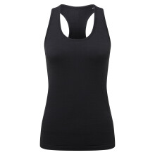 (XL, Black) TriDri Womens/Ladies Recycled Seamless 3D Vest