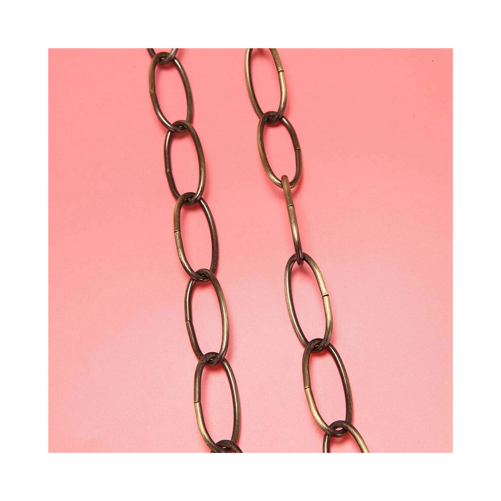 10X 1M Heavy Duty Chain For Vintage Chandelier Hanging Lamp,Green Bronze 6033075448440