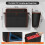 Black Storage Bag Wall-Mounted Multi-Compartment Door Organizer Side Pockets Large Capacity Mesh Pocket Organizer 5