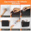 Black Storage Bag Wall-Mounted Multi-Compartment Door Organizer Side Pockets Large Capacity Mesh Pocket Organizer 7