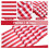 18 Pieces Striped Table Runner Wedding Polyester Table Decor Red White Striped Design Tablecloth Decor 12 X 108 Inch 1