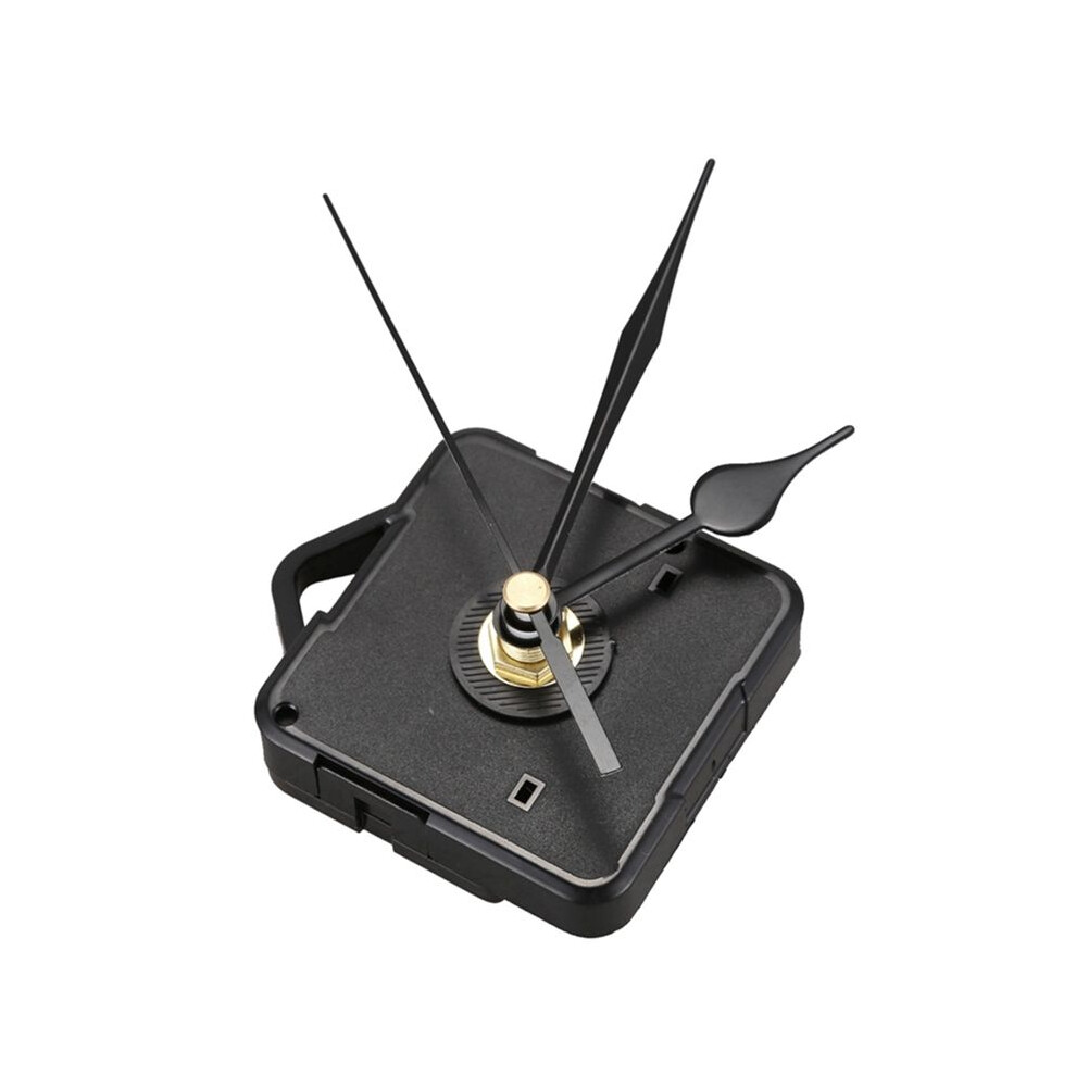 3X Black Hand Diy Quartz Clock Spindle Silent Movement Mechanism Repair Tool Kit 4712669761517