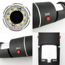 Microscopio Digital Portátil Wifi 500X con 8 LED y Soporte para Reparación de PCB, Teléfonos, Inspección de Joyería y Soldadura
