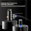 SMILING  6g  Flashlight Keychain 6-Mode Strobe Sos USB Magnetic Charging Ultra-Thin Flashlight Work Light 6