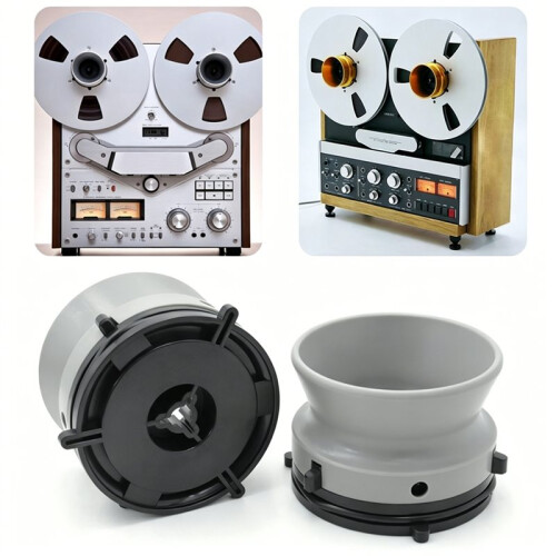 1 Par de Abridor de 10 Polegadas para Adaptador de Hub NAB de Plásticos para Studer ReVox, Dispositivo de Carregamento Universal para B67 Akai Teac 2