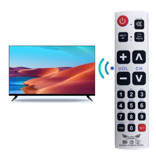 A-TV2 Universal Remote Control for TV Remote for Almost All  TV Models A-TV2 Remote Control 1