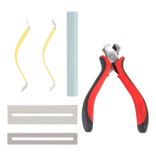Guitar Clean Polish Tools 6 Pieces Professional Luthier Tools Repair Kit Fret Cutter Wire Guitar Tool Set