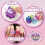 Five Series Clickeez Pack Interlocking Keycap Fidget Toy With Keychain For Release Collection Stress 6