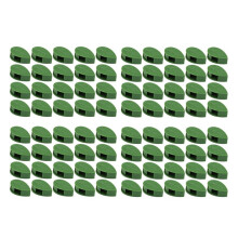100 Stück Garten Pflanzen Clips, Pflanzen Klettern Wand Halterung Schnapp Befestigung Clips Selbstklebender Fixierer Klebriger Haken