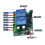 433Mhz Wireless Remote Control  AC 85-256V Relay 2 Channels Receiver Module for Garage Doors Lighting Curtains 5