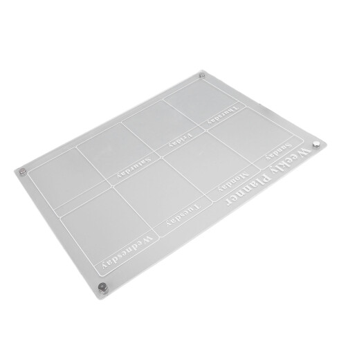 Acrylic Fridge Calendar Set 3 Boards 2