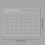 3 Piece Clear Acrylic Fridge Calendar 12