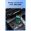 Car Adapter  6.0 Receiver Dual Mics USB  Adapter 3.5mm AUX Adapter  Wireless Receiver 8