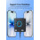 Car Adapter  6.0 Receiver Dual Mics USB  Adapter 3.5mm AUX Adapter  Wireless Receiver 10