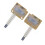 For PSV2000 Left Right LR Function Key Flex Cable Conductive Film & Rubber Pads Replacement Repair Part 2